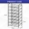 Beverage Can Storage Organizer, 7-Tier Rolling Dispenser Rack for Pantry